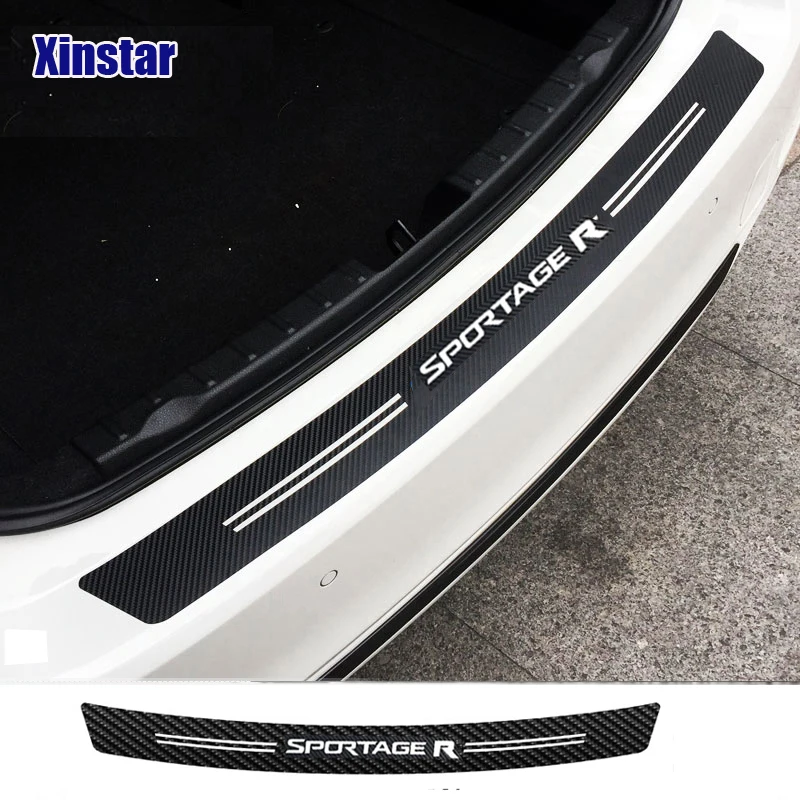 

Carbon fiber car bumper sticker Sportage R sticker for KIA Sportage R