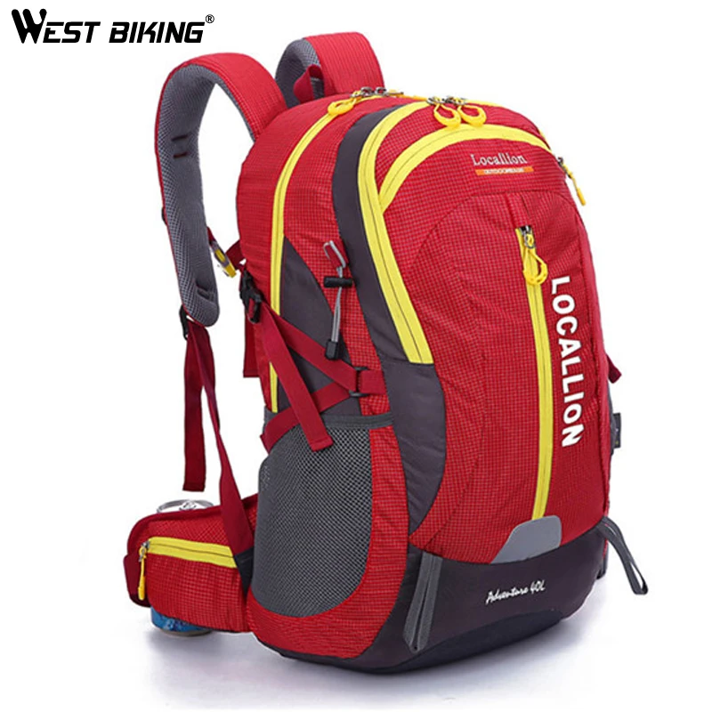 

LOCAL LION 40L Large Capacity Backpack Can Hold Laptop Clothes Sleeping Bags Men's Camping Fishing Bag Packsack MTB Bags