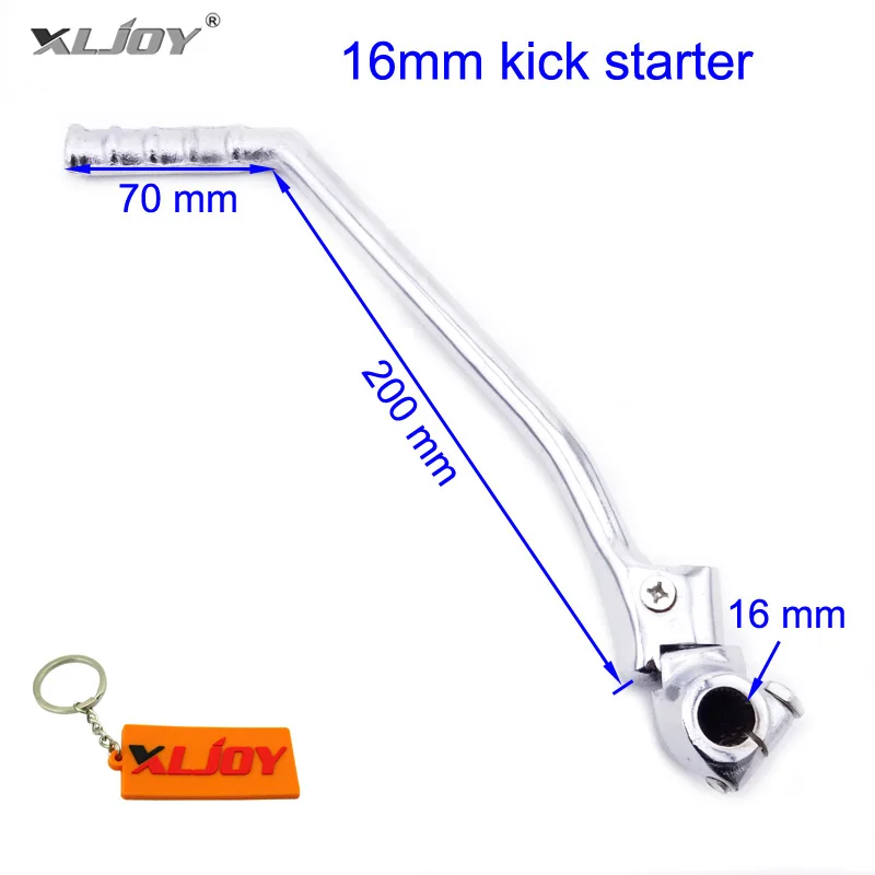 

16mm Kick Starter Lever Start For Lifan YX Lifan Zongshen Loncin YX Pit Dirt Bike CB/CG 200cc 250cc Thumpstar Motocross Parts