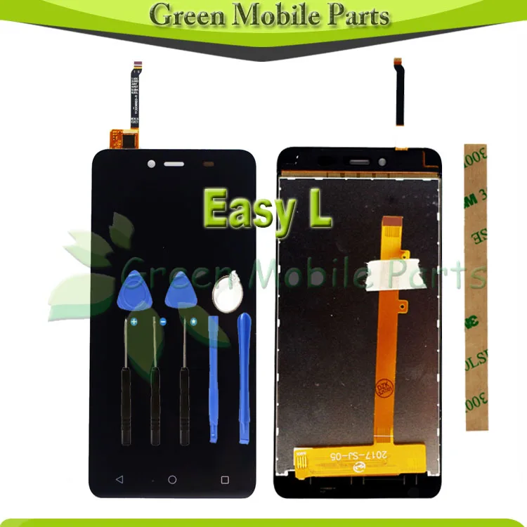 

For Highscreen Easy L Replacement Touch Panel Digitizer For Highscreen Easy L LCD Display Assembly With tools