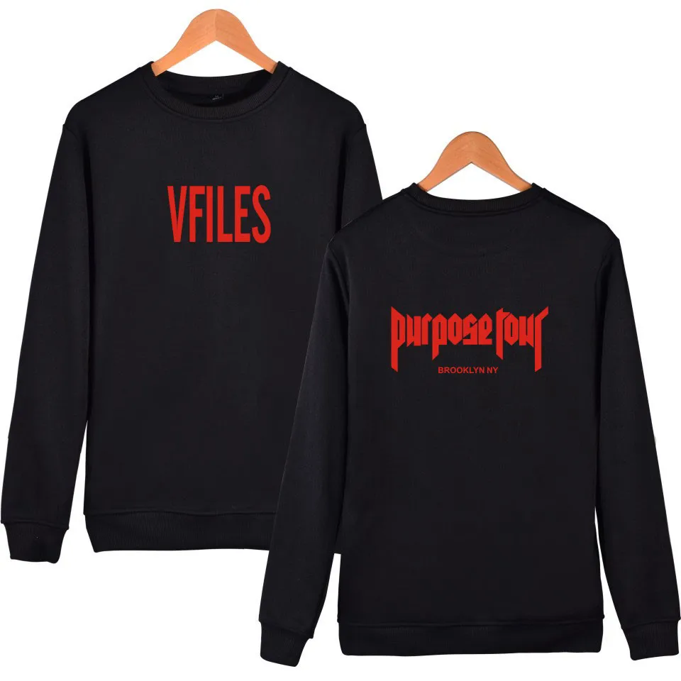 Justin Bieber Hiphop Purpose Tour Style Sweatshirt Brand Designer Sweatshirt Men Clothes Plus Size To 4XL Hoodies