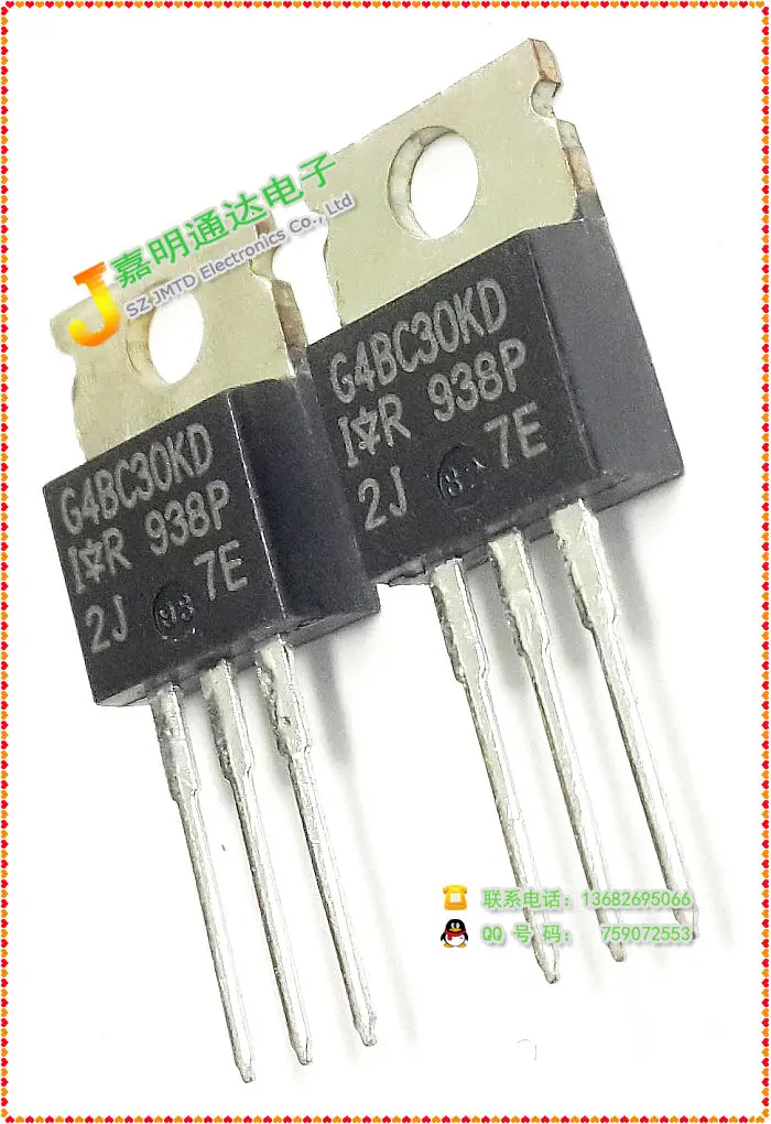 

Free shipping 10pcs/lot IRG4BC30KD G4BC30KD 4BC30KD IGBT new original
