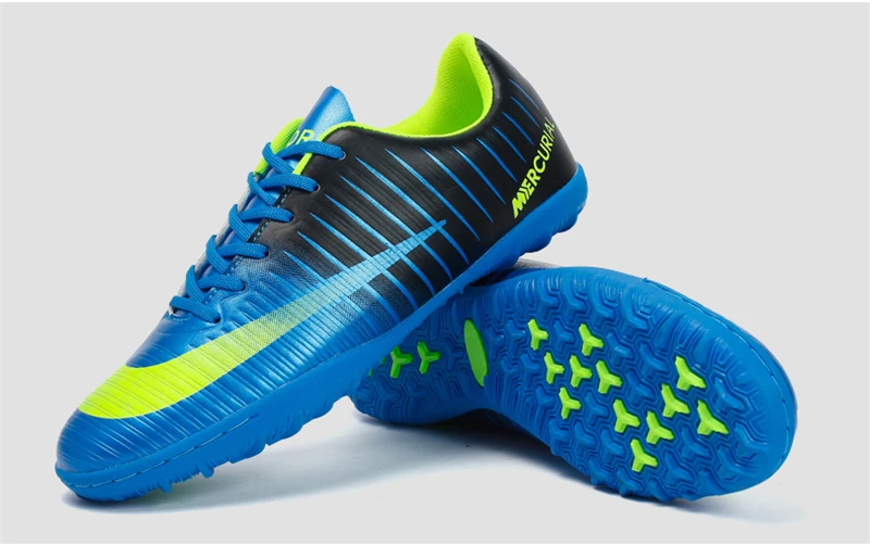 HUMTTO Soccer Shoes Men Outdoor Non Slip Football Sport Shoes Male Professional Cleats Lightweight Futsal Athletic Soccer Shoes