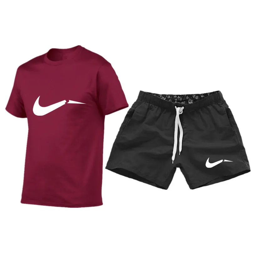 Men's Sets T Shirts+shorts men Fashion clothing Two piece suit tracksuit Quality Casual Tshirts Gyms Workout Fitness Sets 3XL Men's Sets T Shirts+shorts men Fashion clothing Two piece suit tracksuit Quality Casual Tshirts Gyms Workout Fitness Sets 3XL