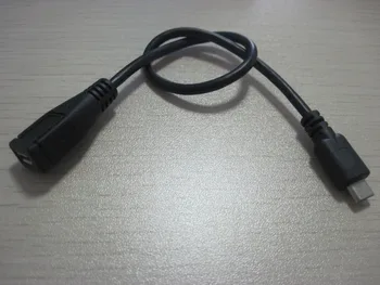 

50PCS---Micro USB a male to female Micro USB data/charging cable cord for cellphone/tablet/PC/laptop 25cm#49