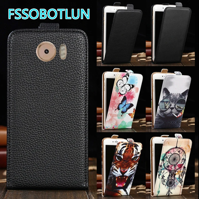 

For Prestigio MultiPhone Grace Z3 3533 Case Luxury Cartoon Painting vertical phoneBag flip up and down PU Leather cover