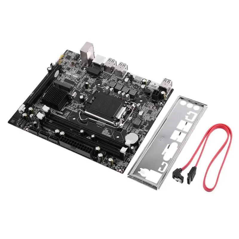 

P55 Motherboard D1156Pin Solid State Power Supply Support for I3 I5 I7 Full Series 6 Channel Desktop Mainboard