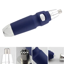 Электробритва для удаления волос в носу триммер для носа бритва машинка для стрижки чистое бритье соскабливание бровей безопасное устройство для бритья лица Защита окружающей среды