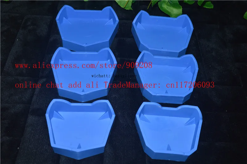 

Dental dentistry lab tooth base gypsum Plaster model base orange plaster mold base kit