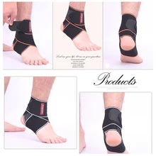 AOLIKES 85 см регулируемый Спорт Тренажерный зал лодыжки Защитный Браслет повязки Тяжелая атлетика бег Training охранников обёрточная бумага для