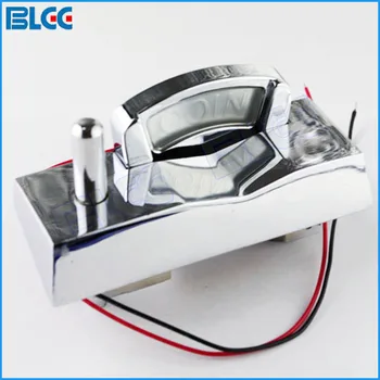 

10 pcs / lot Zinc Alloy Plated Coin Slot Illuminated Coin Entry for Arcade Games Vending Machine