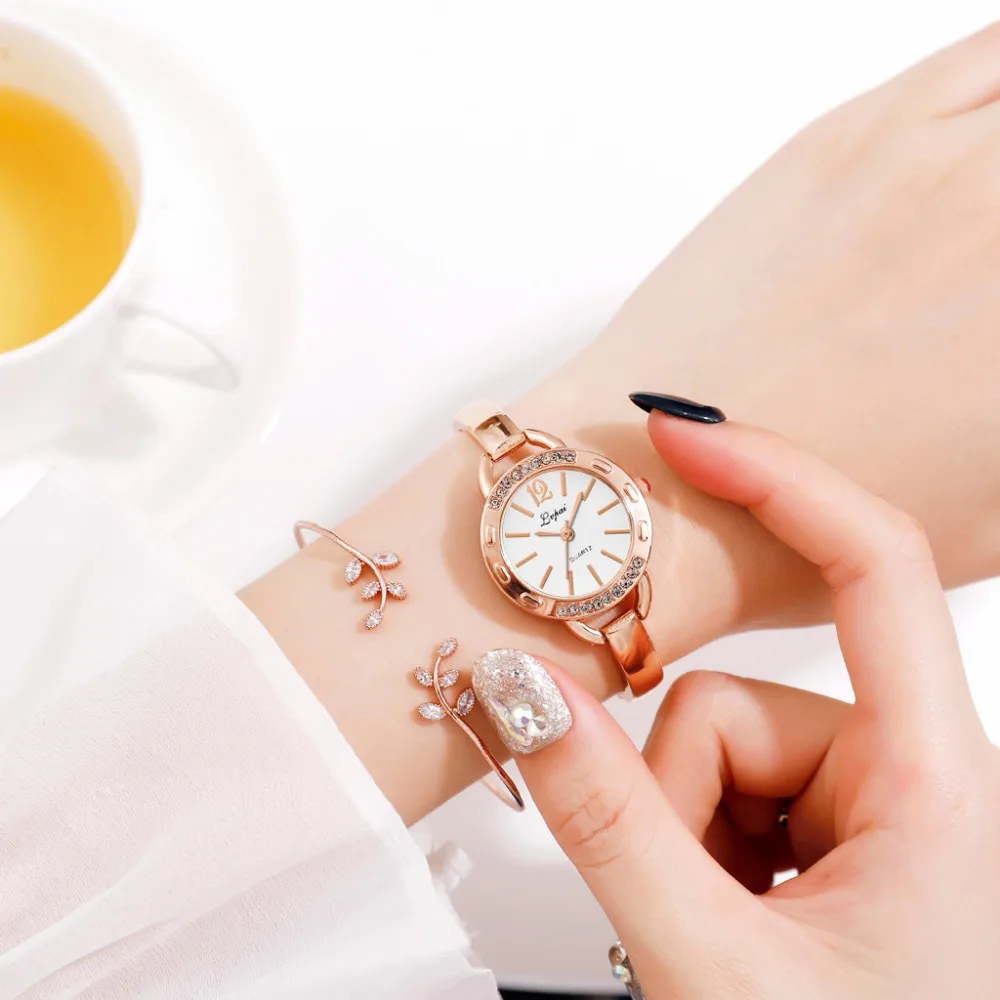 

Lvpai Women's Watches Business Gold Bracelet Ladies Watch Women Brand Luxury Wrist Watches Clock Women Relogio Feminino Saat *E