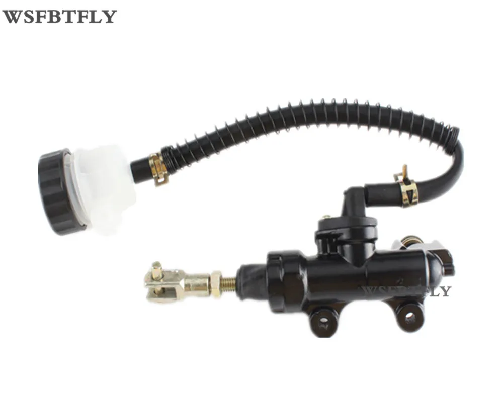 1 PCS Motorcycle FOOT REAR BRAKE MASTER CYLINDER WITH FLUID RESERVOIR