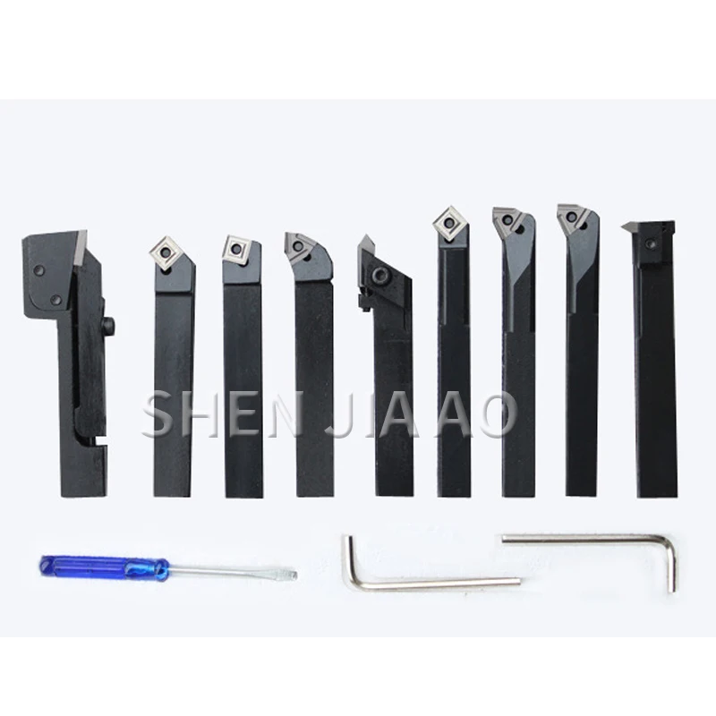 1PC 20MM Portable Turning Tool CNC Lathe Turning Carbon Steel Turning Tool Set Machine Clip Type Indexable Turning Tool Set