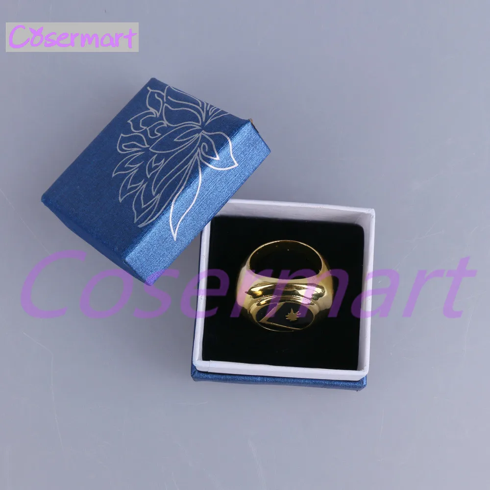 Cos American TV series Legion Accessories Cosplay Ring Mental Gold Rings Wearable Halloween Party (3)