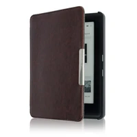 shell case Case עבור KOBO GLO HD 6.0" eReader מגנטי אוטומטי Sleep כיסוי Ultra Thin Hard Shell (כחול כהה) (4)