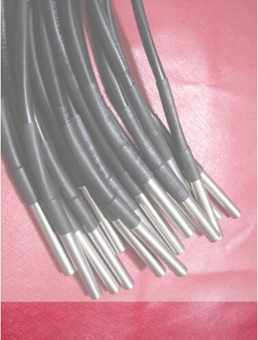 Free shiping 50/pcs Waterproof DS18B20 stainless steel encapsulated temperature sensor 10M Cable