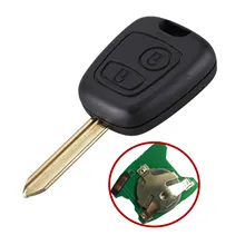 2 BTN Remote Car Key Shell Case Fob for Citroen Saxo Berlingo Xsara Picasso Control 433 Electronic 46 Chip PCF7961 Car Key FOB