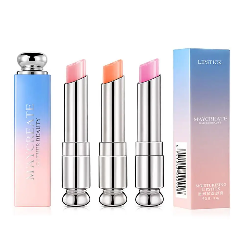 

1pcs Temperature Changed Color Lipstick Natural Moisturizing Long Lasting Waterproof Lipstick Lip Stick Beauty Makeup Cosmetics