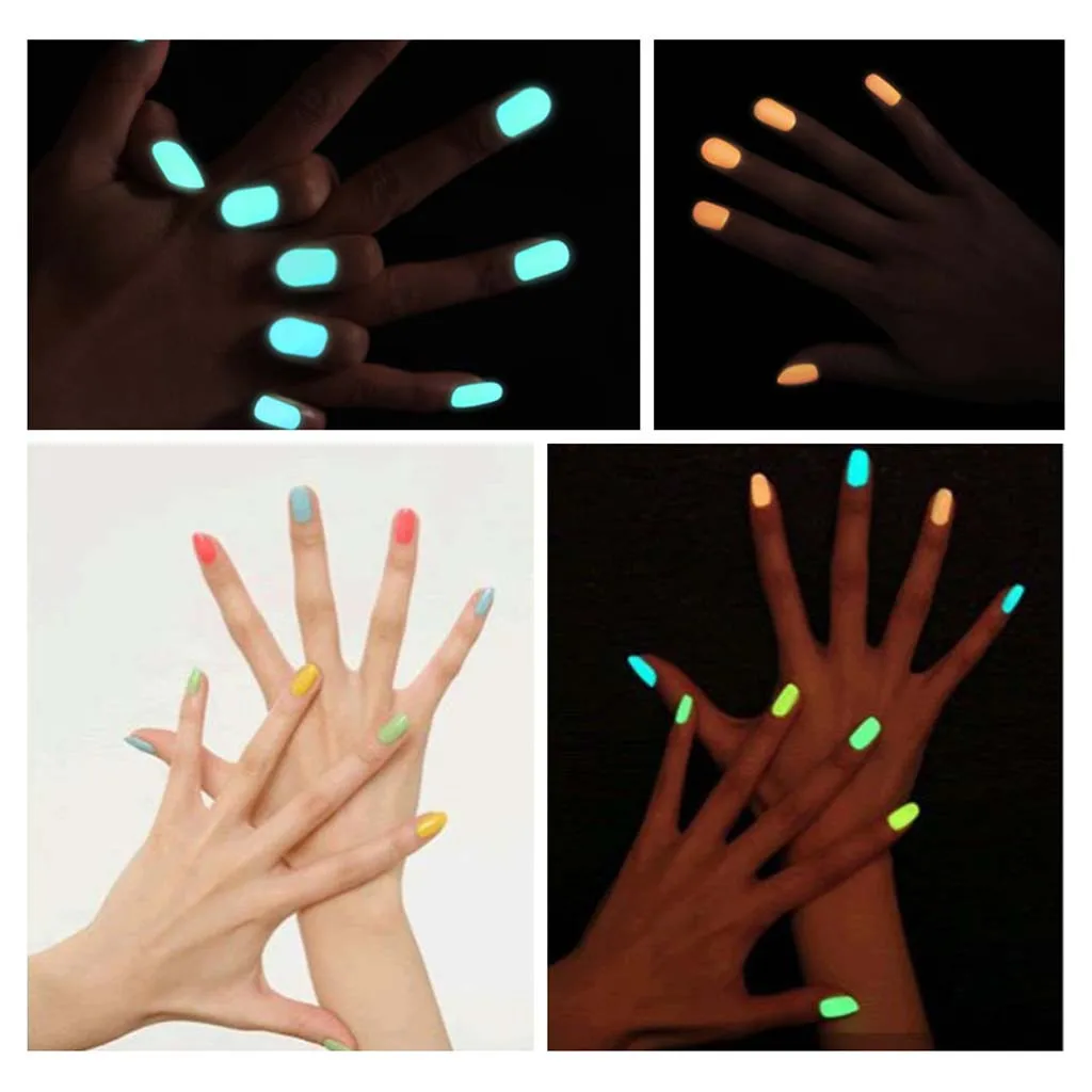 1 шт Гель-лак для ногтей светится в темноте Гель-лак УФ-лак для ногтей флуоресцентный светящийся цветной неоновый Гель-лак#3