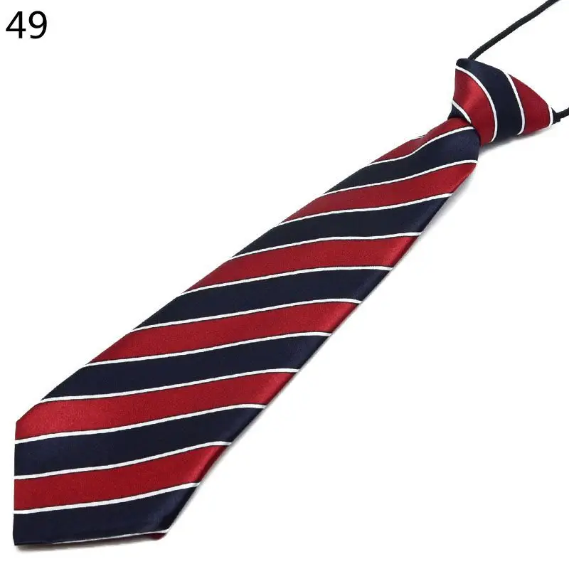 Fashion Boys Girls Kindergarten School Uniforms Children's Ties Striped Plaid Necktie