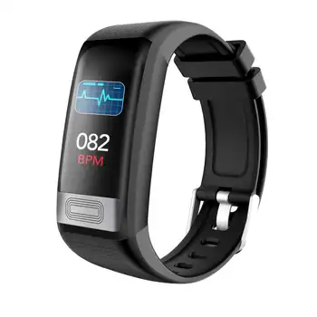 

C20S Smart ECG PPG wristband Heart rate Blood pressure monitor smart band sport fitness tracker For android and IOS pk dt58 n58