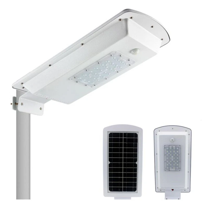

10pcs/lot IP65 outdoor water proof solar led lights time sensor control 10W 15W all in one solar led street lights