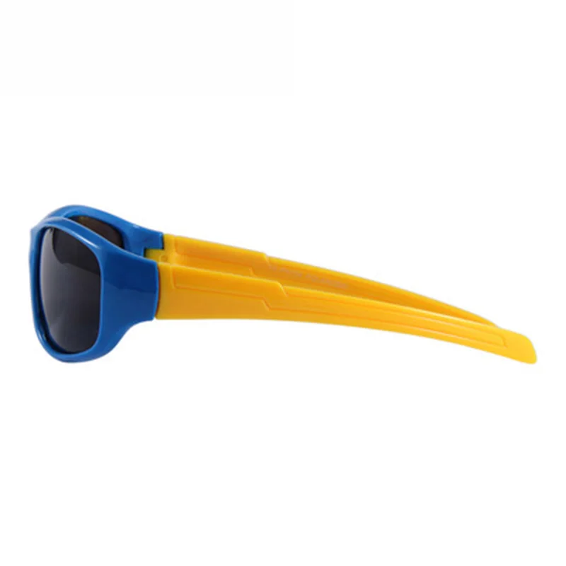 Children's fashion sports sunglasses baby new outdoor driving silicone polarized glasses