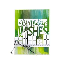 Naifumodo Gift  Metal Cutting Dies Embossing Die Stencil for Cutting Scrapbooking and Card Making Album Decor Stencil Crafts