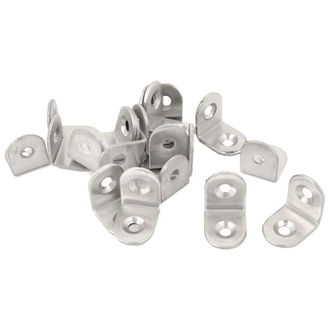 

20Pcs 20mm x 20mm 90 Degree Shelf Support Corner Brace Angle Bracket
