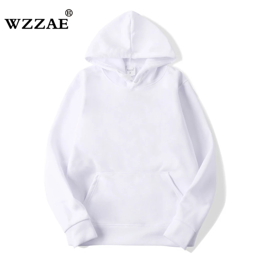 White Новинка, повседневная розовая, черная, серая, синяя Толстовка, хип-хоп, уличная одежда, свитшоты для скейтборда, мужской/женский пуловер, худи, мужская толстовка с капюшоном - Цвет: White