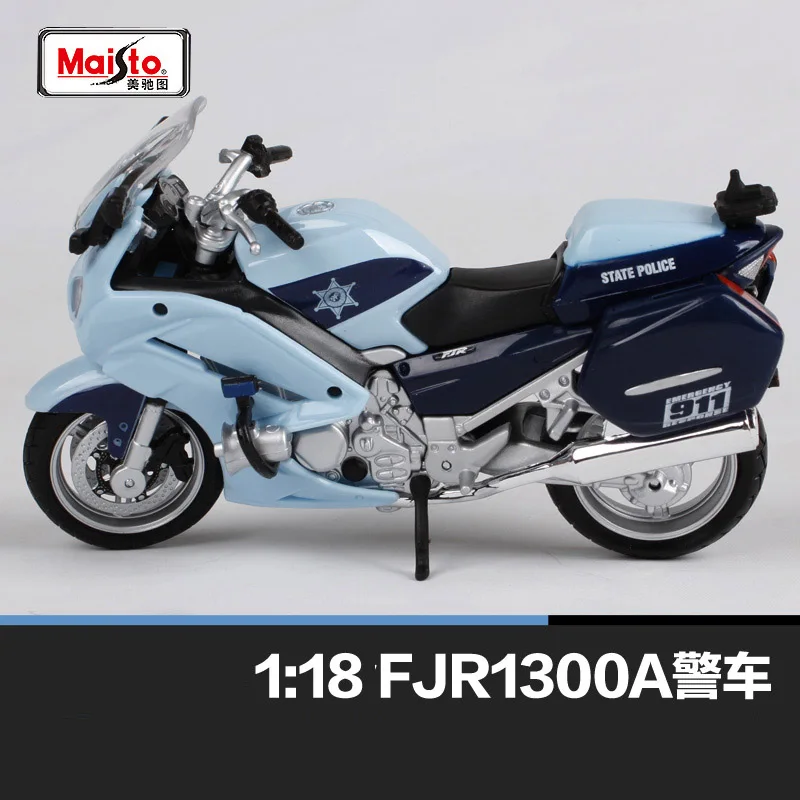 Бесплатная доставка Maisto Yamaha FJR 1300 1/12 1300A полиция 1/18 мотоцикл литой металл