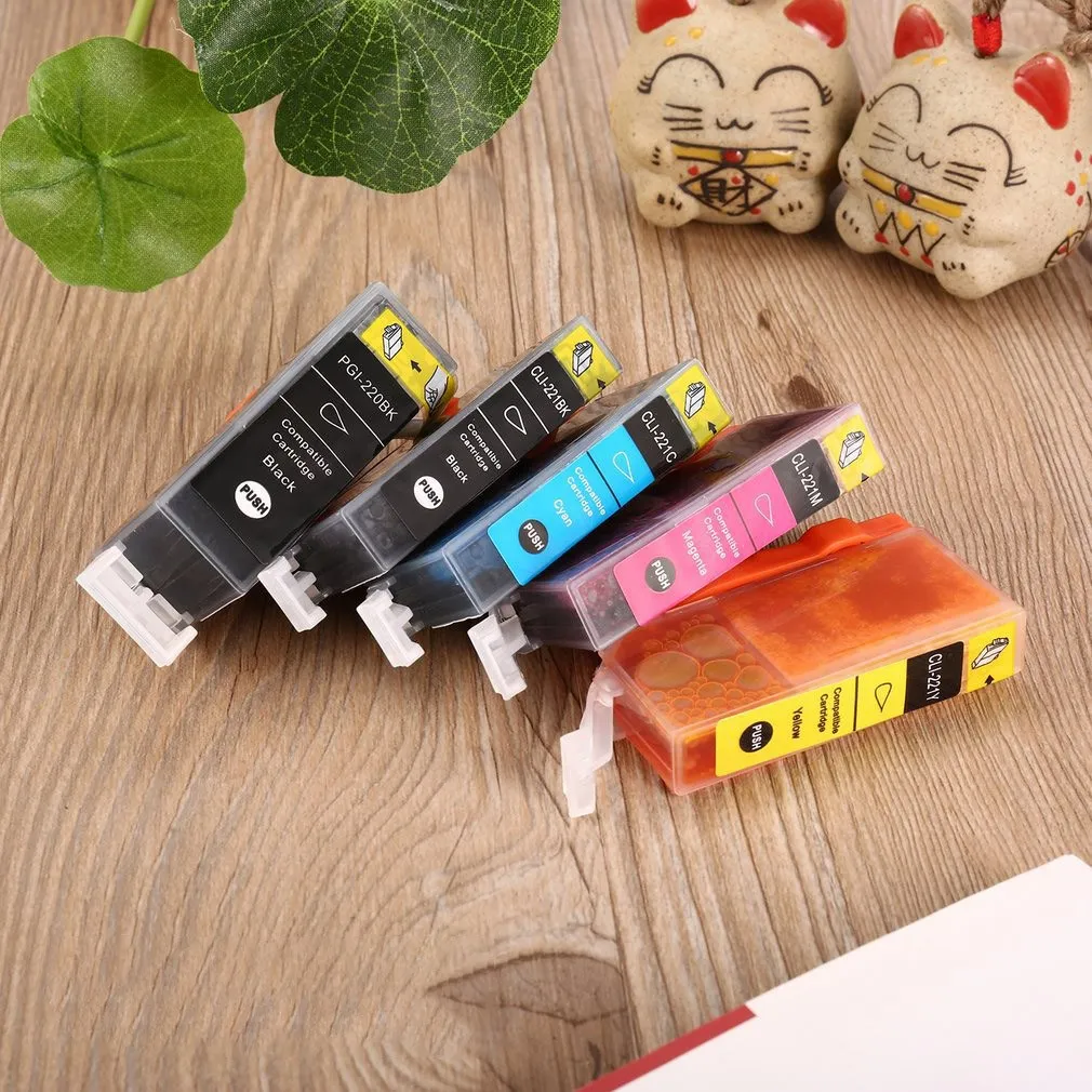 Xuanmo 20PK Pgi 220 Cli 221 Mp568 Mp620 Mp628 C M Y Совместимый чернильный картридж для принтера Canon