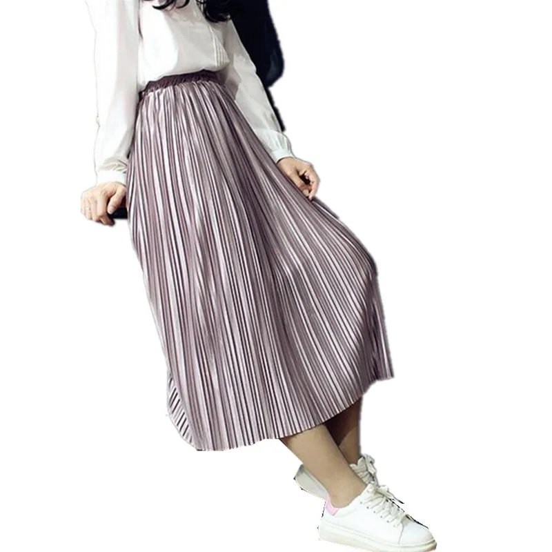 

skirts Pearl satin clear through the thin handsome smooth smooth over a smooth one SKIRT