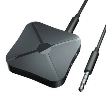 

2 IN 1 3.5mm Wireless Bluetooth 4.2 Stereo Audio Receiver Transmitter 3.5 mm 2 RCA AUX Adapter for Car Home TV MP3 CD Player PC