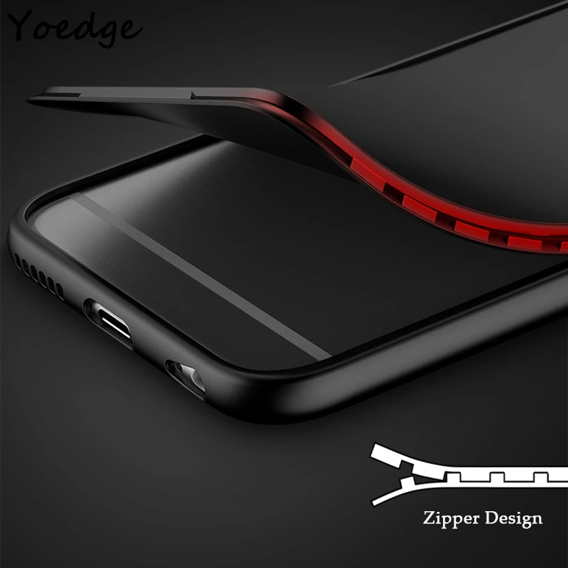 360 Full Protection Silicone Case For iPhone 7 Cover For iPhone 5 5S SE 6 6S 7 8 Plus Soft TPU Case For iPhone X XR XS Max Coque