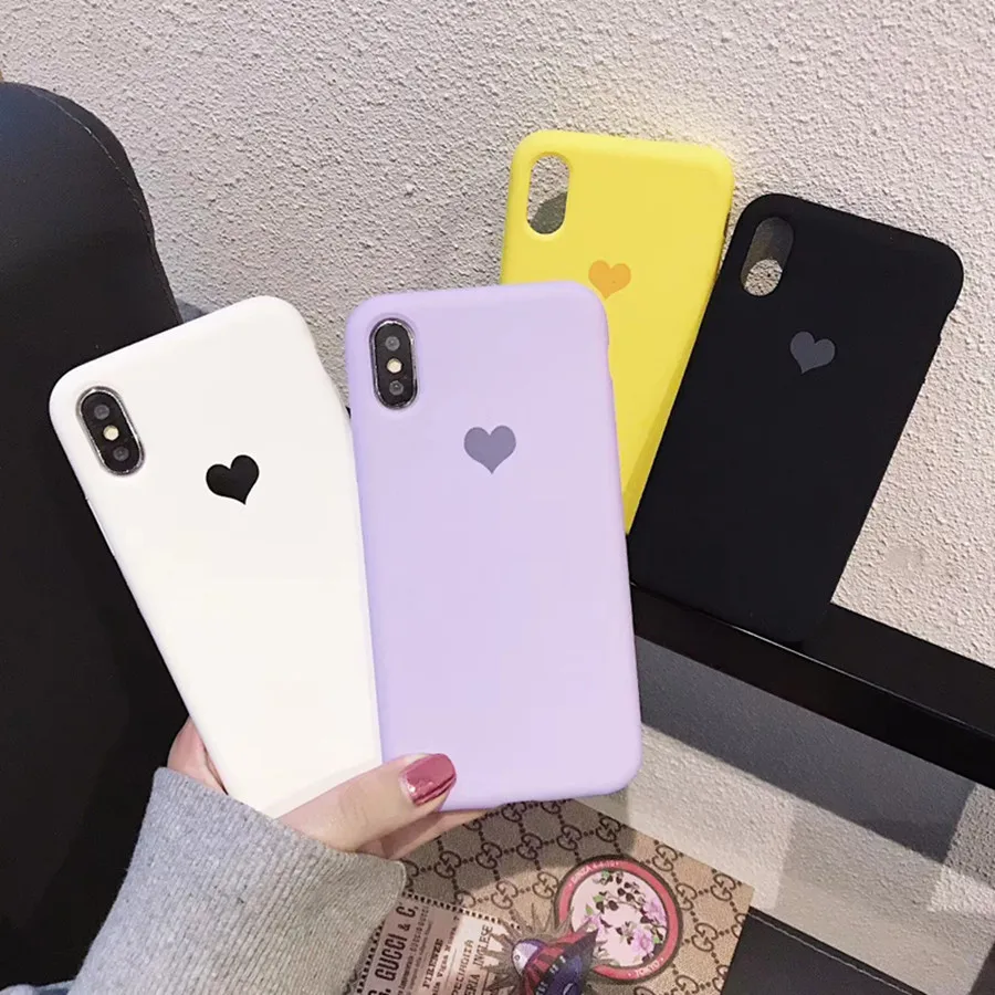 

Love Sign Original Official Style Silicone Case For iPhone X XS MAX XR For apple Case For iPhone 7 8 6 S Plus 6s Plus Cover Capa
