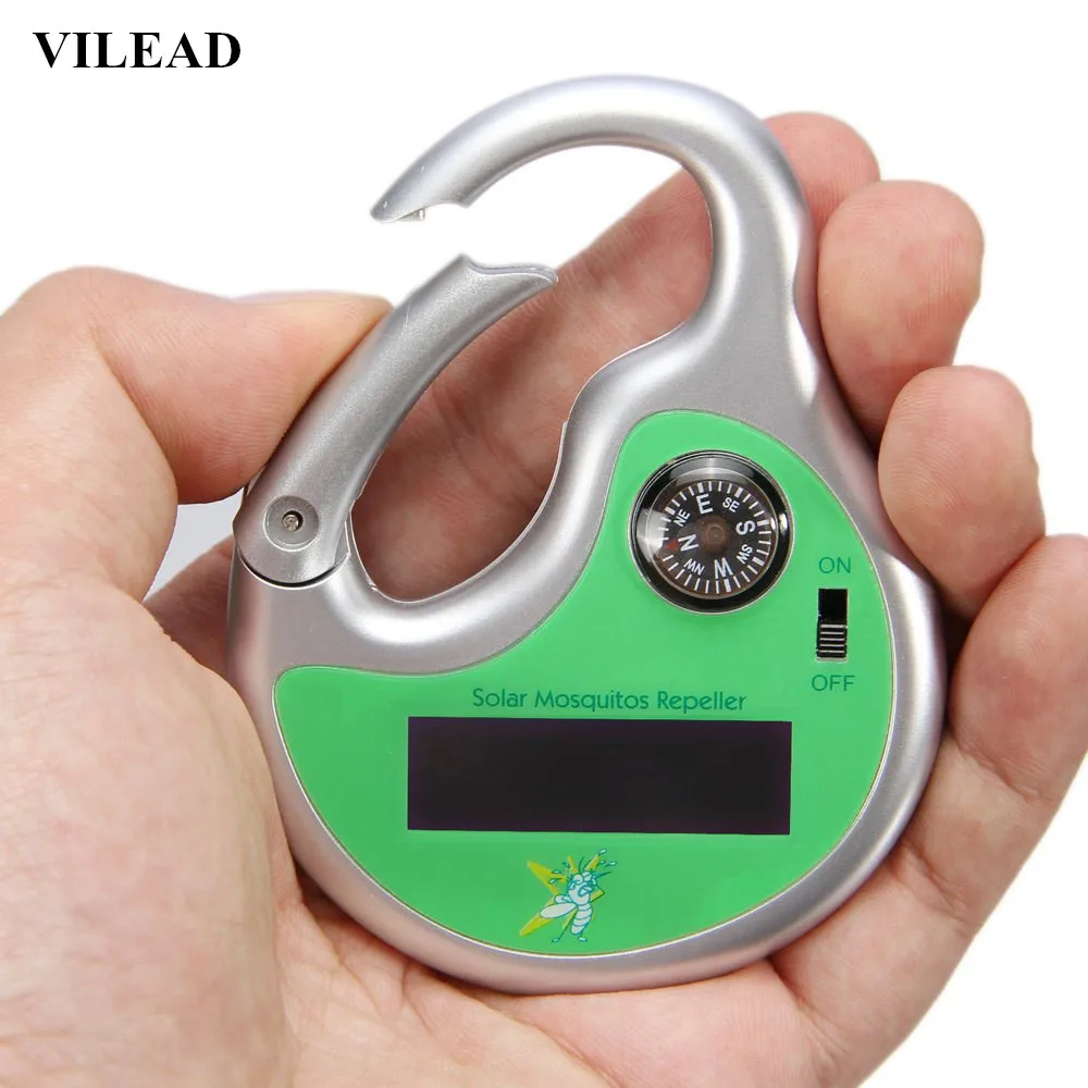VILEAD Solar Powered Sonic Mosquito Insect Repeller Digisonic Eco