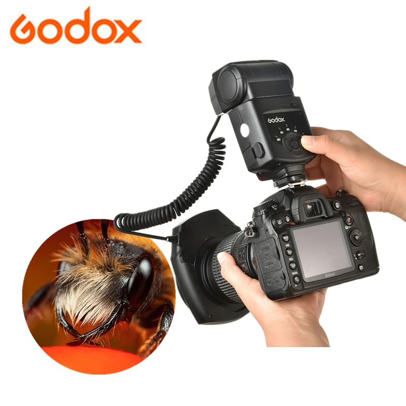 Godox ML 150 GN10 49 52 55 58 62 67 мм переходное кольцо для объектива макрокольцо Вспышка Speedlite