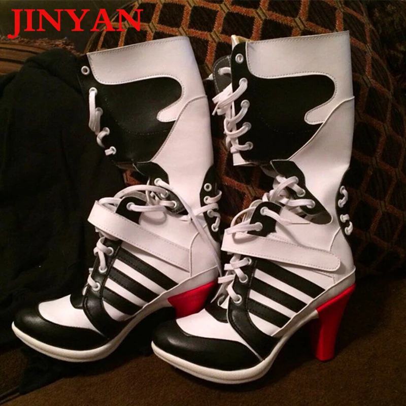 High Country Harley >> 2016 Batman Suicide Squad Harley Quinn Boots Movie Cosplay ... High Country Harley >> 2016 Batman Suicide Squad Harley Quinn Boots Movie Cosplay ...