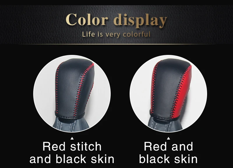gear shift knob cover For Audi A6L AT 2016 Year_04