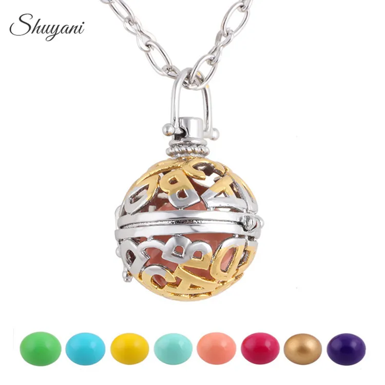 10PCS-Shuyani-Gold-Plated-Hollow-Cage-Harmony-Ball-Caller-Chime-Pendant-for-Pregnant-Women-Baby-Angel