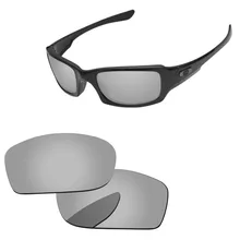 Поликарбонат-хромированное зеркало замена линз для Fives квадратные солнечные очки Рамка UVA и UVB Защита