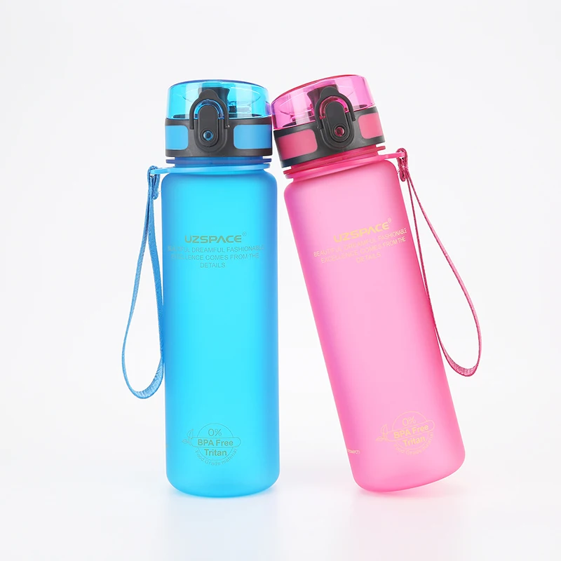 UZspace bottle 500ml BPA Free Leak Proof Sports Water Bottle High