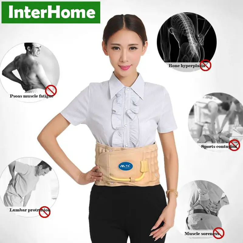 Spinal Air Back Belt Back Brace Support Pain