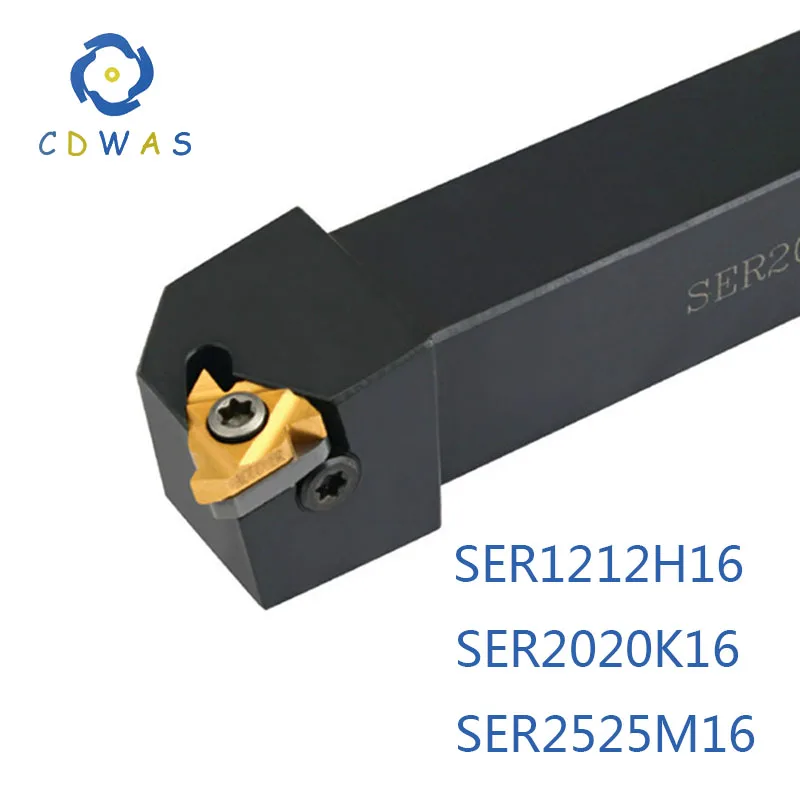 

SER2020K16 thread tool holder machine tools accessories lathe milling cutter metal processing machinery turning carbide inserts