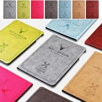 

PU Leather Retro Protective Cover Smart sleep Wakeup Tab Case Cover Skin For Huawei MediaPad M5 8.4"INCH Tablet PC