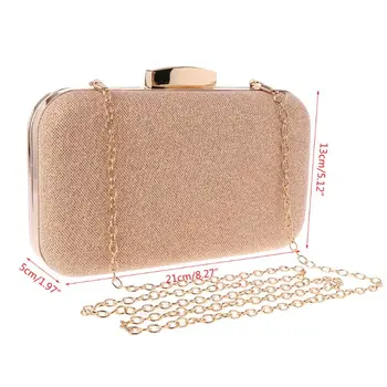 

Handbags Women Design Evening Bag Glittered Clutch Wallet Shoulder Bags Clutch Bag For Wedding Party Banquet 2020 Luxury Brand