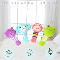 Младенцы Дети животных мягкие плюшевые колокольчики для младенцев Обучающие игрушки куклы для дропшиппинг новое поступление
