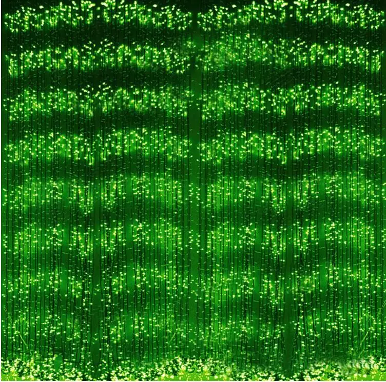 6 м X 3 м 640 СВЕТОДИОДНЫЙ занавес с эффектом снега, светодиодный фонарь-водопад, 3 м X 3 м, фон для сада на Рождество, Рождество, свадьбу, вечеринку